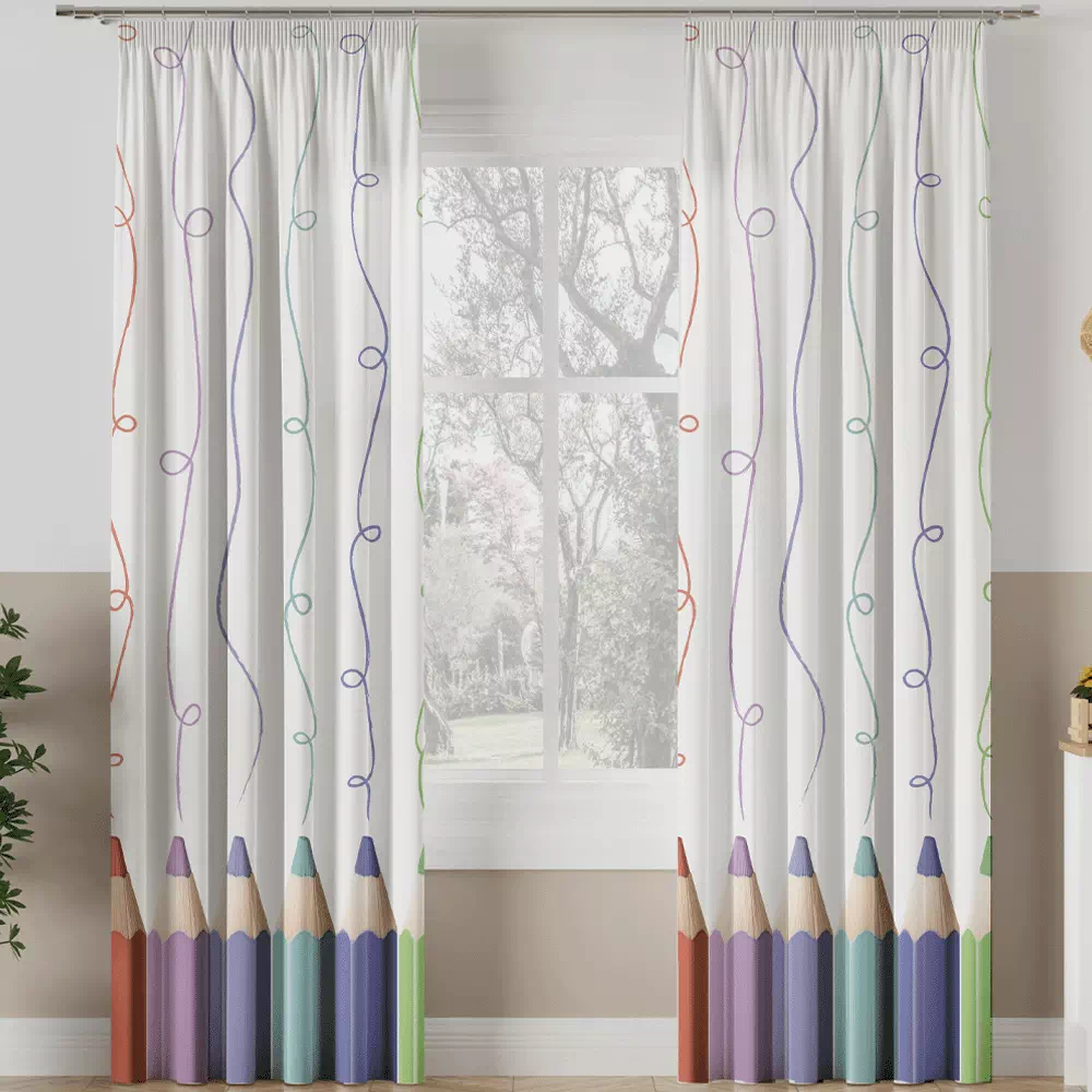 zasłony dla dzieci na taśmie